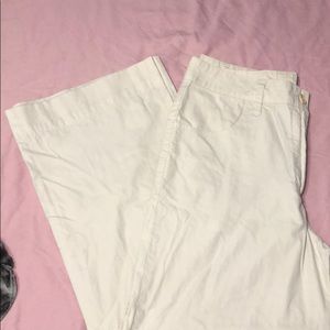 women’s wide log khakis